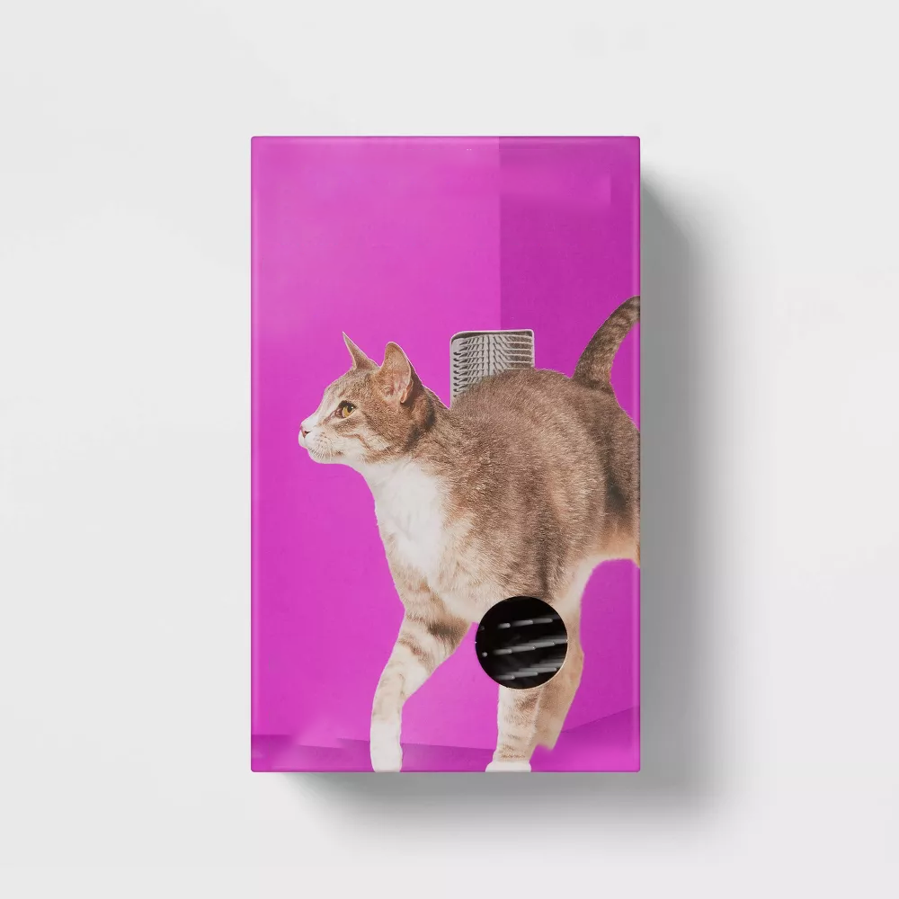 Cepillo de aseo para esquina para gatos